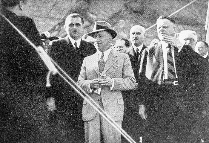 Vrané n./Vlt. - návštěva Dr. Edvarda Beneše / 24. 5. 1937